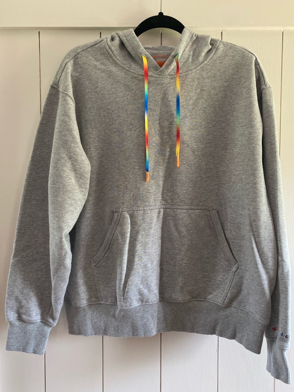 Merrell Grey Sweatshirt Rainbow Drawstring